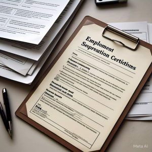 Employment Separation Certificate