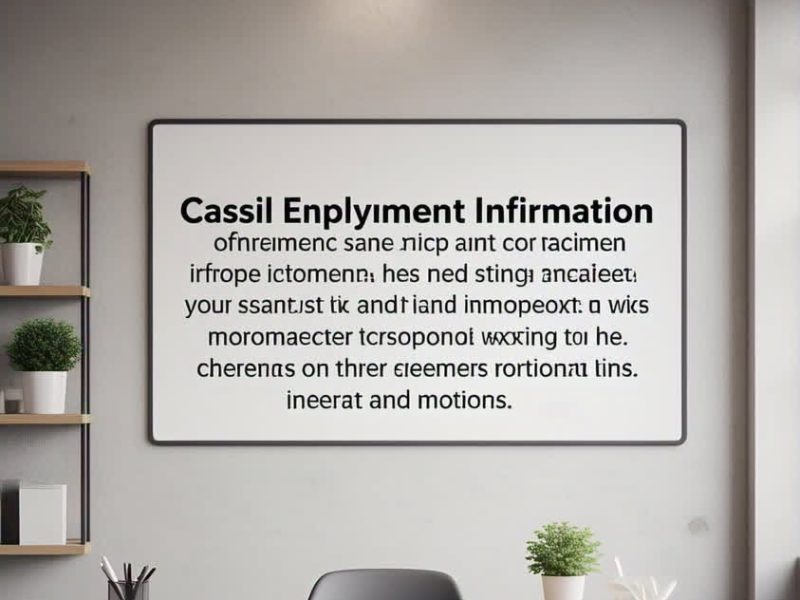 Casual Employment Information Statement: Everything You Need to Know